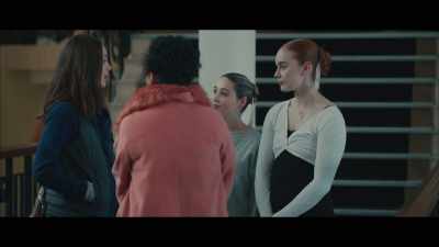- Oh, I'm not, um,
staying. - The Red Shoes: Next Step