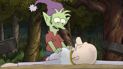 -Oh, I'm so sorry.
-[grunting] - Disenchantment