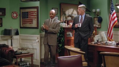 Oh, I'm sorry. I, uh...
Just came in - Spin City