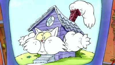 Oh, I'm stuck. - Rocko's Modern Life: Static Cling