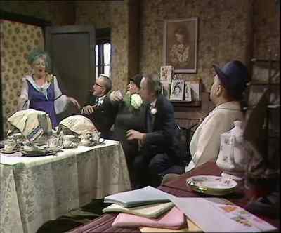 Oh! I'm that there flush
that I'm forgetting me manners. - Last of the Summer Wine