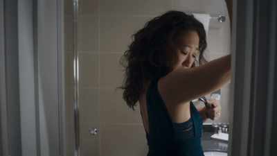 Oh, and important meetings
require women to go braless? - Killing Eve