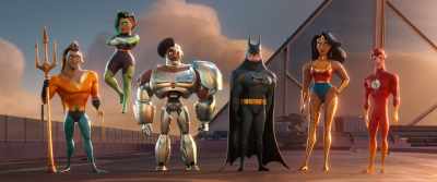 Oh! In the tongue. [LAUGHS] - DC League of Super Pets