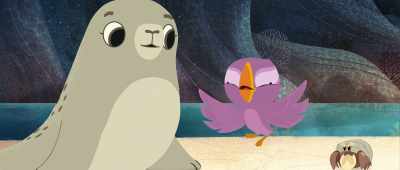 Oh, this is a safe port
in a storm. - Puffin Rock and the New Friends