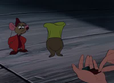 Uh huh It is a little snugBut it'll have to do - Cinderella