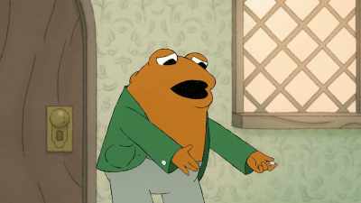Oh. It has been hereon the floor the whole time. - Frog and Toad