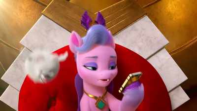-Oh, it was just--
-[Queen Haven] Listen, Zipp, dear. - My Little Pony: Make Your Mark