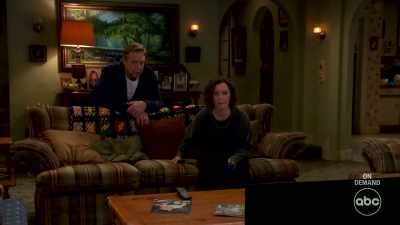 OH, IT'S A DOCUMENTARY ABOUT
EINSTEIN AND RELIGION. - The Conners