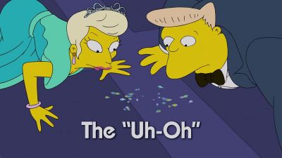 Oh, it's a fake! - The Simpsons