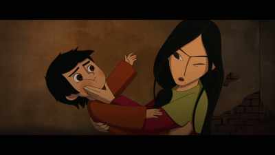Oh! It's big enough
to choke him! - The Breadwinner