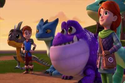 Oh, it's so cool. Can Haggis sleep over? - Dragons: Rescue Riders