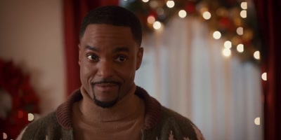 - Oh, it's fine.
- No, no, actually, - Christmas with a Kiss