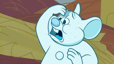 Oh, it's getting warmer, guys.
Better find a way to cool down. - Tom and Jerry Snowman's Land