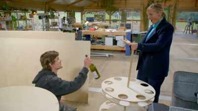 Oh, it's just come to me.
That was lovely, wasn't it? - Handmade: Britain's Best Woodworker