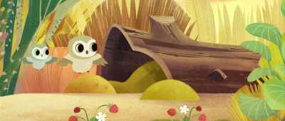 Oh, it's really early
in the morning - Puffin Rock and the New Friends