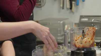 Oh, it's way too salty.
[chuckles] Whoo! - No Recipe Road Trip With the Try Guys
