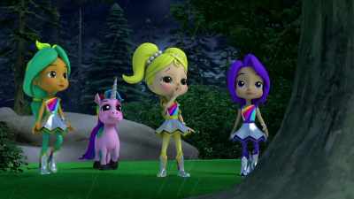 Oh! Jewel, that's her name,
says with this much wind - Rainbow Rangers
