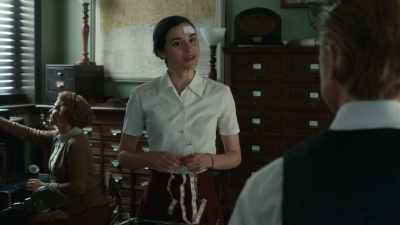 - Oh, just getting out - Frankie Drake Mysteries