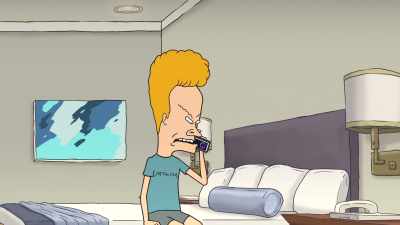 - Oh, just you know,
like, listening you know, - Beavis and Butt Head Do the Universe