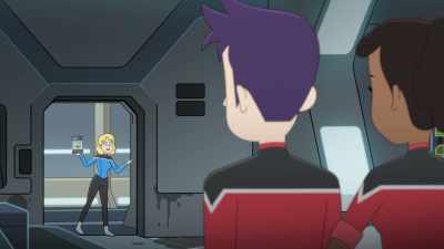 Oh, you know it, and I'll try
not to bring it downtown. - Star Trek: Lower Decks