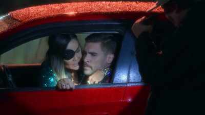 Oh, you know, Officer.
Getting a little somethin' somethin'. - AJ and the Queen