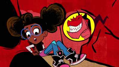 Oh, you know,
trained an apex predator, - Marvel's Moon Girl and Devil Dinosaur