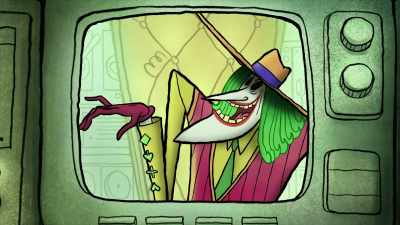 Oh, you know your Uncle Joker.
Always stirring the pot. - Merry Little Batman