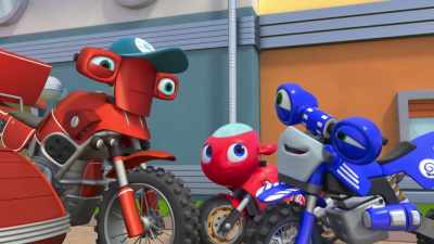 - Oh, we know that you know
what we know, dad. - Ricky Zoom