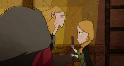 Oh, lass. Lord Protector has strict rules. - Wolfwalkers