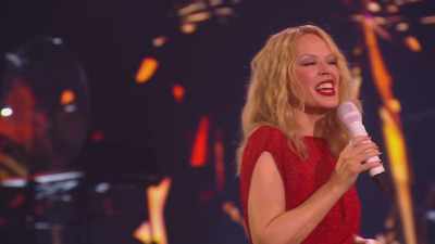 Oh.
LAUGHTER - An Audience With Kylie