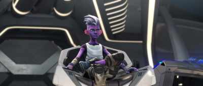Oh, and let
Our Diviner catch us. - Star Trek: Prodigy