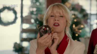 Oh, this little reindeer - Ms. Christmas Comes to Town
