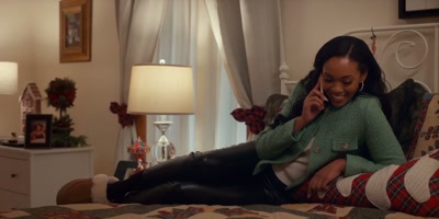 - Oh, look at you spinning
the block! So how's it been? - Christmas with a Kiss