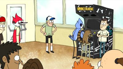 Oh look, if it isn't Mr. and Mrs. negative points! - Regular Show