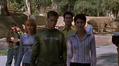 Oh, look. It's Buffy and all her friends. That's witty. Do you ever wonder why nob - Buffy the Vampire Slayer