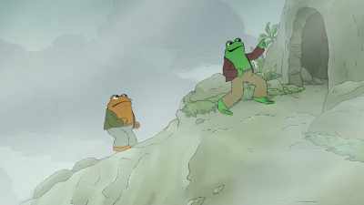 -Oh, look Toad, a cave. [panting]-[panting] - Frog and Toad