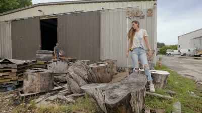Oh, looking for an old stump. - Why the Heck Did I Buy This House?
