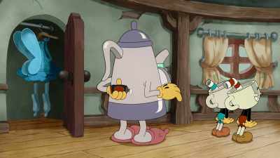 Oh! Looks like he-- - The Cuphead Show!