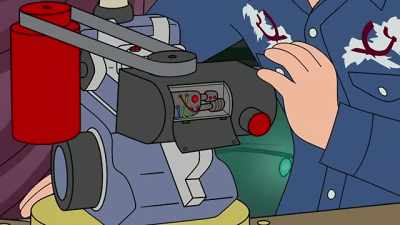 Oh, it looks like maybe a cold solder
on the condenser, - Trailer Park Boys: The Animated Series