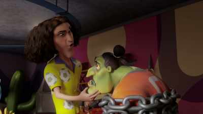Oh, it looks like it merged
with your ponytail. - The Soccer Football Movie