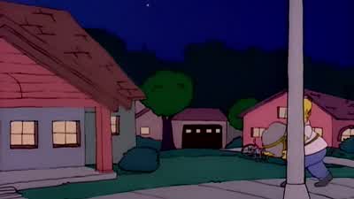 Oh, looks like young Simpson is going to kill himself. - The Simpsons