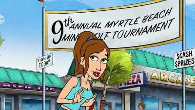 Oh, my Lord,
a mini-golf tournament? - Bless the Harts