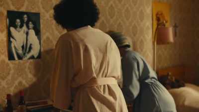 - Oh, Lord.
- Right, you got any other lipstick? - Small Axe