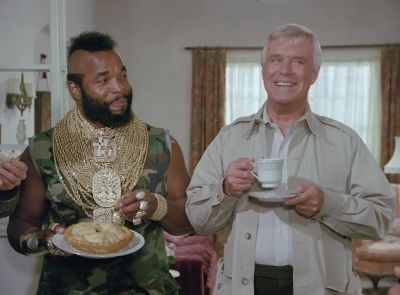 Oh he loves it when a plan comes together - The A-Team