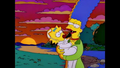 Oh, Maggie, you're
a Simpson again. - The Simpsons