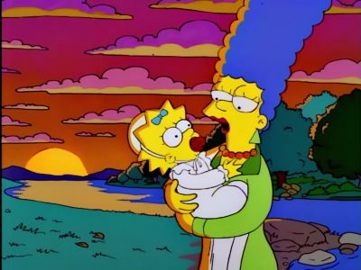 Oh, Maggie.
You're a Simpson again. - The Simpsons