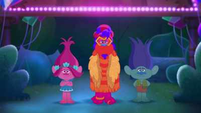 ‐ Oh, man, here they come.
‐ Hey, hey! It's all right. - Trolls: TrollsTopia