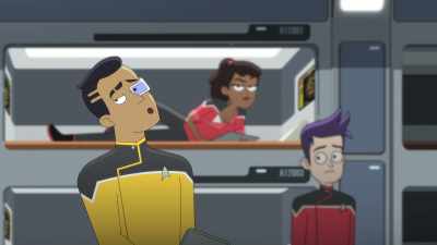 Oh, man. I got to monitor - Star Trek: Lower Decks