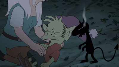 Oh, man, if this is sadness,
I don't like it one bit. - Disenchantment