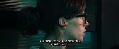 - Oh, man, I'm not sure about this.
- Just open it. - Hot Dog